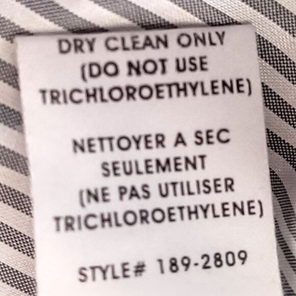 Nanette Lepore Black Tweed Full Zip Blazer Jacket - Picture 9 of 9